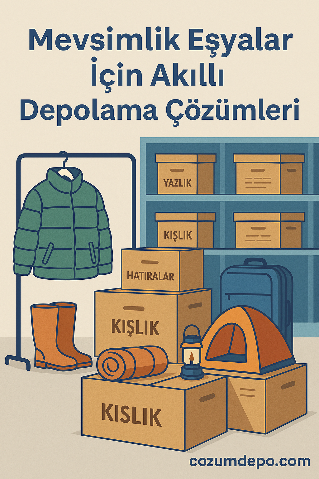 Mevsimlik Eşyalar İçin Akıllı Depolama Çözümleri